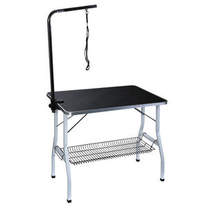 Mesa Elétrica Dobrável e Ajustável para Tosa de Cães com Proteção de Segurança para Vários Portes Instrumento Veterinário - Product Image 4