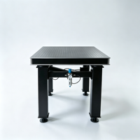 Table d'isolation des vibrations à flottation pneumatique à nivellement automatique ZDT-B, plateforme optique amortie par pendule 1-1,5 Hz
