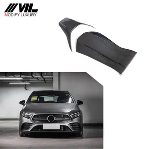 Memodifikasi Mewah W205 C CLA Kelas Serat Karbon Kursi Mobil Penutup untuk Mercedes Benz A35 A45 C43 C63 AMG S CLA35 AMG 2D 4D 2014-2021