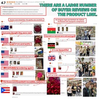 Vente en gros de fleurs artificielles de haute qualité, roses longues en velours de soie simulé, roses rouges, pour la décoration de la maison, les mariages et les fêtes