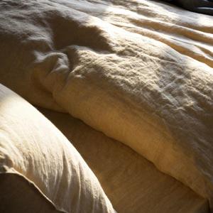 Haute qualité 100% lin français housse de couette solide kaki draps respirant King Size ensemble de literie lin <span class=keywords><strong>belge</strong></span> fournisseur direct - Product Image 6