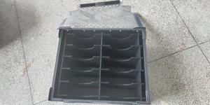 صندوق بلاستيكي مموج شفاف الغطاء لتخزين لوحات الدوائر المطبوعة مع فواصل - Product Image 5