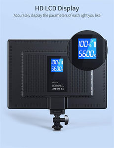 8000mAh Photo Led Vidéo Lumières Chine Professionnel <span class=keywords><strong>Audio</strong></span> Vidéo Éclairage Température De Couleur Réglable pour <span class=keywords><strong>Streaming</strong></span> Photographie - Product Image 2