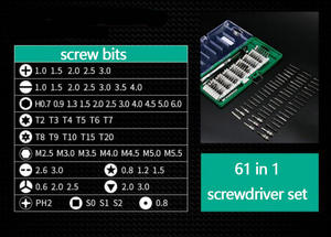 <b>Precise</b> <b>Screwdriver</b> Set Professional Magnetic Repair Tool Kit for Phone Computer Pc Camera Watch Laptop - Product Image 4