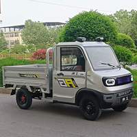 Mini Camioneta Eléctrica de Carga, Mini Camión Volquete con Elevación Hidráulica, Nuevo Camión Volquete Eléctrico para Granja, Entrega y Uso Personal