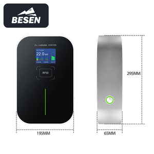 Borne de recharge murale 32A 3 phases OCPP 1.6J <span class=keywords><strong>22kW</strong></span> pour véhicules électriques avec carte RFID - Product Image 6