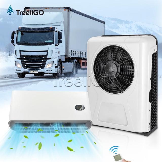 12V 24V Truck Split Air Conditioner Factory Price 2100W R134a Refrigeration air Conditioner for Trucks, Vans, Campers, Etc.