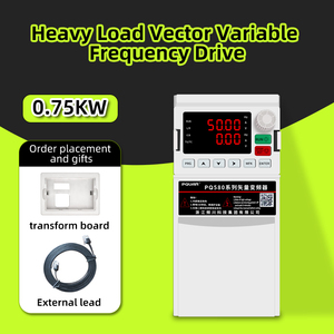 Variador de Frecuencia Variable (VFD) Industrial de CA, PQUAN PQ580M-3T1.5GB, 1500W, IP20, Control PWM, para Motores <span class=keywords><strong>ACIM</strong></span>/PMSM Trifásicos/Monofásicos - Product Image 5