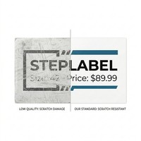 Etiquetas Resistentes al Agua con Recubrimiento Brillante para Cajas de Zapatos, para Gestión de Inventario Minorista, Etiquetas de Precio de Tamaño Personalizado, Código de Barras