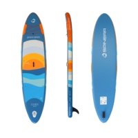 12ft 366cm conception personnalisée mode planche de surf Longboard Stand up Paddle Board pour le surf