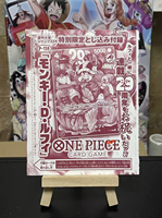 Tarjeta de papel con licencia oficial del 29.º aniversario de Monkey D. Luffy, OPCG P-159, para mayores de 14 años