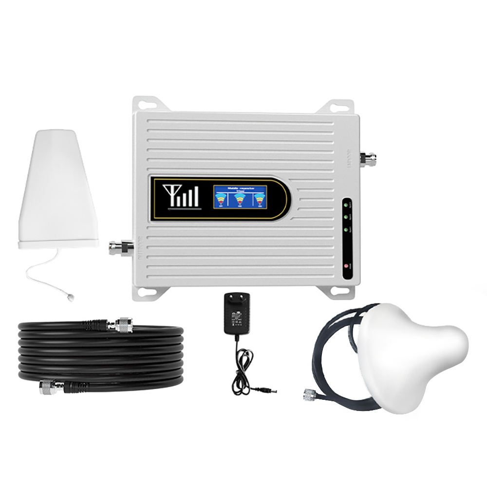 Communication Amplifier Network Booster Phone Mobile Penguat Sinyal 5G  Mobile Signal Repeater Kit with Antennas