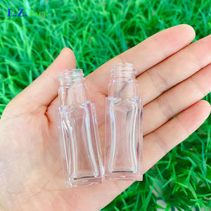 LZ包促销PETG方形8毫升唇彩棒管豪华水晶大涂抹器透明唇彩管大刷 - Product Image 6