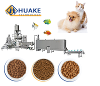 Ligne de production entièrement automatique d'aliments pour animaux de compagnie, extrudeuse d'aliments pour chiens et chats, usine de transformation d'aliments secs pour animaux de compagnie