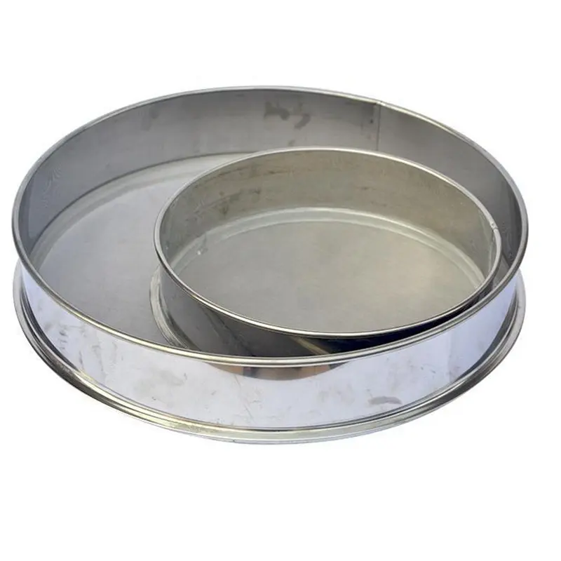 Different Size 5 10 20 45 63 75 100 150 200 300 Micron Laboratory Woven Wire Mesh Stainless Steel Test Sieves