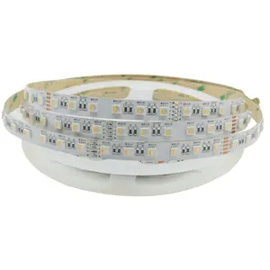 Tira conduzida múltipla flexível branca PCB 60leds 72leds 5050smd RGBW RGBWW tira conduzida 12v