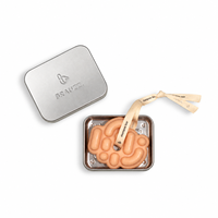 Échantillon Gratuit en Gros : Étui à Savon Rectangulaire Personnalisé en Aluminium Gaufré avec Plateau Anti-Goutte pour Voyage