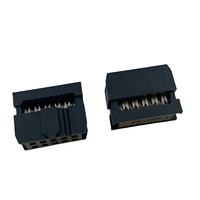 Hoyato Haute Vitesse 2.54mm Pas 10 Broches Câble Plat IDC Prise Fil Connecteur fabricant
