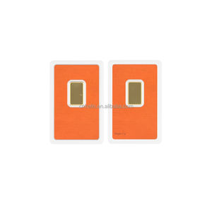 Paquete de blíster de latón personalizado Moneda de <span class=keywords><strong>oro</strong></span> 31G Bar Lingote de 1oz Embalaje sellado Lingote sólido chapado en <span class=keywords><strong>oro</strong></span> - Product Image 4