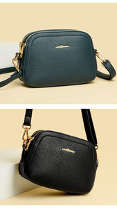 Women Crossbody <b>Bag</b> Fashion PU Leather <b>Long</b> Wallet Female Vintage Messenger <b>Bags</b> Versatile Shoulder Handbag Zipper Clutch Purse - Product Image 6