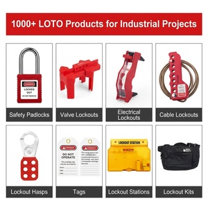 Kit de station de cadenas pour étiquette de verrouillage Loto Lock avec 5 positions de crochet - Product Image 5