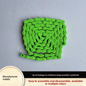 Catena per Bicicletta a Scatto Fisso Colorata, Monovelocità, per Mountain Bike/Bici da Strada, con 94 Maglie <span class=keywords><strong>e</strong></span> Compatibilità Deragliatore - Product Image 4