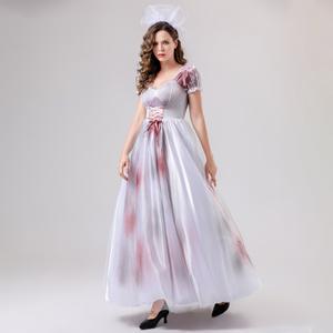 Carnaval Halloween Cosplay disfraces mujeres miedo Zombie <span class=keywords><strong>cadáver</strong></span> fantasma <span class=keywords><strong>novia</strong></span> <span class=keywords><strong>disfraz</strong></span> vestido para adulto - Product Image 5
