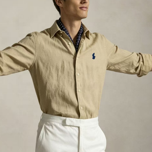Camisa de Franela para Hombre Ralf 2026 con Logotipo Personalizado, Camisa de Vestir Económica al por Mayor con Mangas Largas y Transpirable, Modelo Laurla - Product Image 1