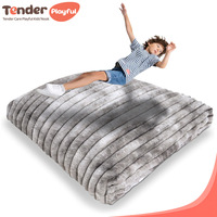 TenderPlayful Blocs de mousse doux personnalisés, coussins de protection pour les enfants, jeu sensoriel avec housse amovible lavable
