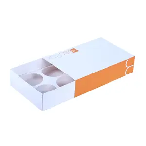 Manufacturer Low Price Wholesale Drawer Cupcake Box With Inserts Luxe Custom Cupcake Box And Packaging