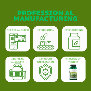 OEM özelleştirilmiş bitkisel takviyeler kapsüller bambu özü kapsül 70% silika UV - Product Image 6