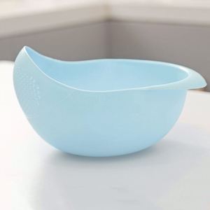 Égouttoir de cuisine simple en plastique pour fruits et légumes, passoire à riz, écologique et compatible lave-vaisselle - Product Image 4