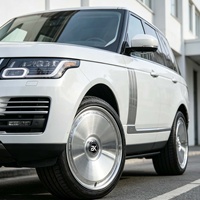 Jantes Bku forgées 5x120 pour Range Rover Vogue L460 L405 L494 Defender L663 20 21 22 pouces, jantes en alliage monobloc brossées