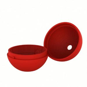 Moule à glaçons sphériques en silicone de qualité alimentaire, personnalisable avec logo, pour cocktails et coupes à glace - Product Image 4