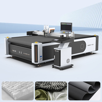 Máquina de Corte CNC AOL 1625 para Compuestos de Caucho y Kevlar, con Cuchilla Neumática, Certificación CE, Directo de Fábrica