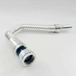 Siphon 1 1/2 pouces et 1 1/4 pouces X 40/50mm Siphon Tube de tuyau de vidange malléable peu encombrant pour <span class=keywords><strong>évier</strong></span> - Product Image 2