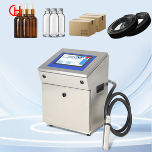 เครื่องพิมพ์อิงค์เจ็ท CIJ อัตโนมัติความเร็วสูง พิมพ์ตัวอักษรขนาดเล็ก วันที่ เวลา สำหรับวัสดุยืดหยุ่น พิมพ์หมายเลขซีเรียล หมายเลขล็อต - Product Image 5