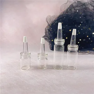 ヘアアンプルボトル1ml 3ml 5ml 10mlバイアルヘアオイルチューブラスバイアルヘアアンプルボトル