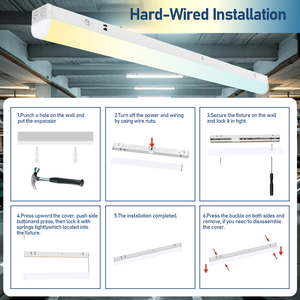 Chúng tôi bán buôn công nghiệp Phong Cách Trần lịch thi đấu Pin hoạt động <span class=keywords><strong>T8</strong></span> ống đèn 4ft 8ft tuyến tính cảm biến chuyển động thông minh Batten <span class=keywords><strong>LED</strong></span> Strip - Product Image 5