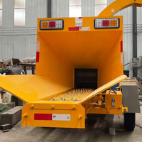 Déchiqueteuse de bois industrielle robuste déchiqueteuse déchiqueteuse à tambour déchiqueteuse à bois