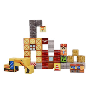 Blocs de <span class=keywords><strong>Puzzle</strong></span> de Cube magnétique de vente chaude avec des bords souples et un emballage cadeau pour le jeu créatif de concentration et le renforcement des compétences - Product Image 1