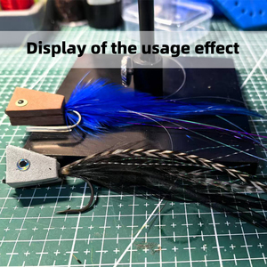 Moule <span class=keywords><strong>de</strong></span> découpe pour <span class=keywords><strong>popper</strong></span> en mousse, outils <span class=keywords><strong>de</strong></span> montage <span class=keywords><strong>de</strong></span> mouches en plastique portables pour accessoires <span class=keywords><strong>de</strong></span> pêche, utilisation en rivière et en ruisseau - Product Image 2