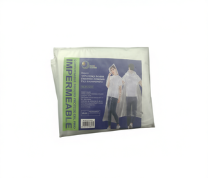 Impermeabile IKS in PE, Universale per Adulti, Stile Semplice per Viaggi e Campeggio, per Singola Persona - Product Image 1