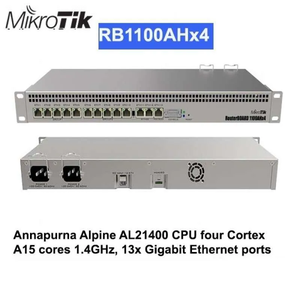 <span class=keywords><strong>Mikrotik</strong></span> <span class=keywords><strong>RB1100AHx4</strong></span> 13-พอร์ตกิกะบิตสำหรับองค์กรเราเตอร์ <span class=keywords><strong>RB1100AHx4</strong></span>เราเตอร์แบบมีสายสำหรับธุรกิจที่มีประสิทธิภาพ - Product Image 4