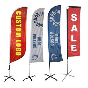 ธงขนนกสำหรับโฆษณาธงโบยบินและป้ายชายหาดป้ายขนนกบินงานแสดงสินค้า - Product Image 1