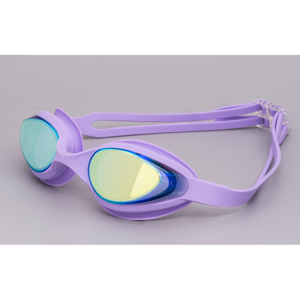 Purple chrome-plated box, anti-fog and UV-protective.