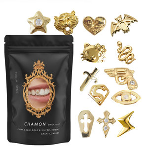 ZZSU - Decoración Dental de Lujo Popular, Gemas Dentales Estilo Hip Hop, Joyería Dental <span class=keywords><strong>para</strong></span> Uso Doméstico, Incluye Muestra Gratis de Joyería Dental - Product Image 1