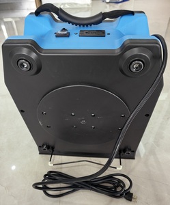 เครื่องกรองอากาศแบบซ้อนได้ 600CFM พร้อมระบบปรับความเร็ว สำหรับการฟื้นฟูความเสียหายจากน้ำและการก่อสร้าง เครื่องเป่าลมกำลังสูงแบบเร็ว - Product Image 4
