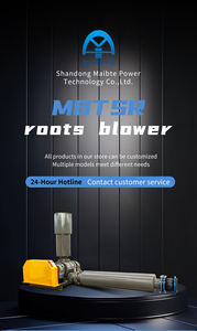 Soplador Roots de Tres Aspas de 75KW de Accionamiento Directo y Alto Volumen de Aire, Venta Caliente de Fábrica, para Uso Industrial - Product Image 2