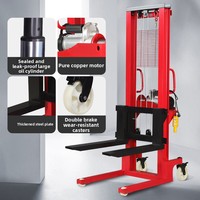 Nouveau transpalette manuel hydraulique électrique à grande portée, chariot élévateur à palettes 1 tonne 2 tonnes, roues en nylon, hauteur de levage 10, sans garantie